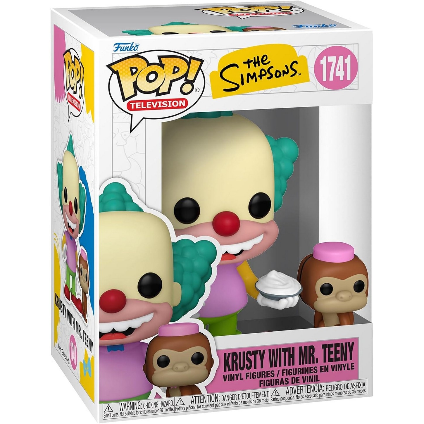 Funko POP ! Les Simpson - Krusty avec Mr. Teeny